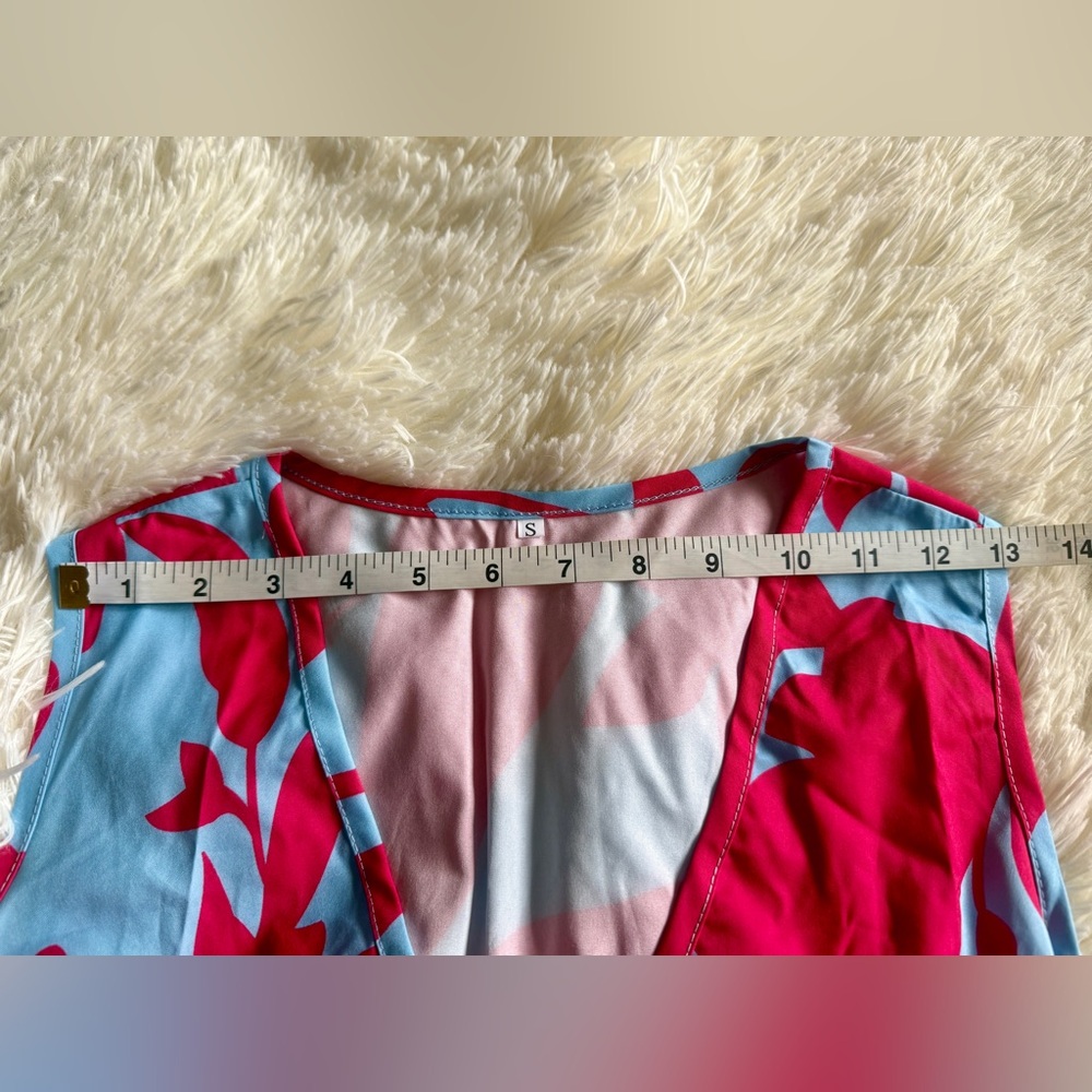 NWOT Floral Maxi Dress w Pockets (S) - Picture 8 of 11